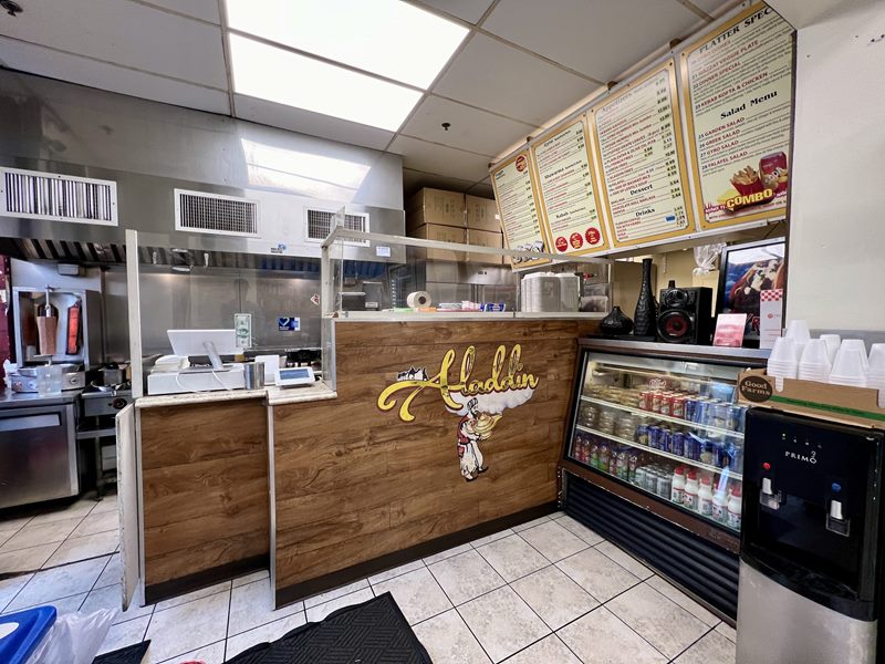 Aladdin Falafel Corner interior