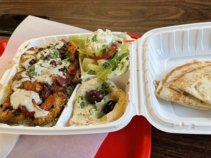 Aladdin Falafel Corner food